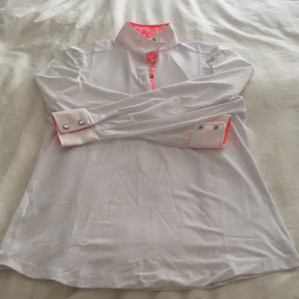 NWOT Elation size 34 horse riding shirt